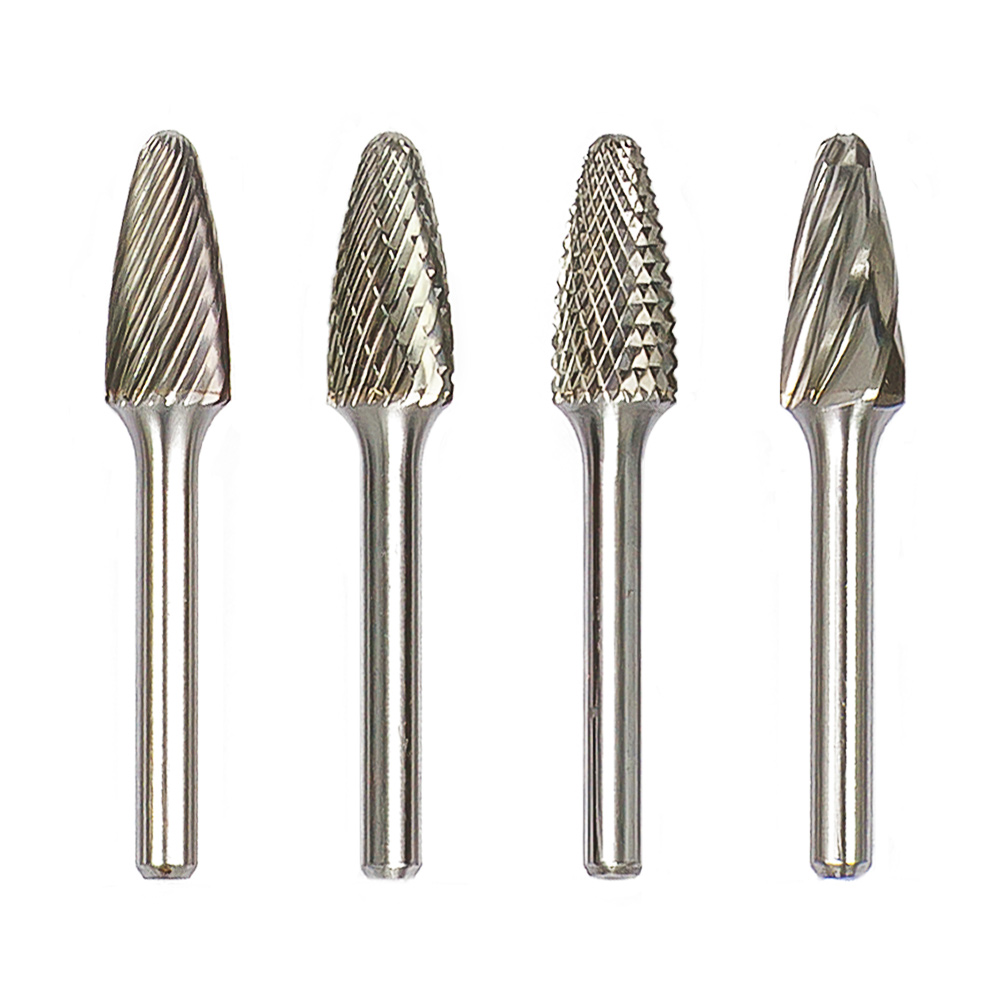 Euroboor hardmetalen stiftfrees type F | 8 x 20 x 6 x 65 mm - RB.F0806